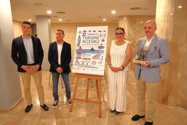 Presentación de la II Jornada de Turismo Accesible de la Región de Murcia, que se celebrará en Blanca