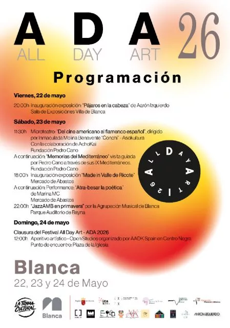Presentación de una nueva edición del Festival ADA en Blanca