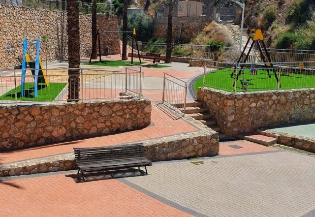 El Ayuntamiento de Blanca finaliza los arreglos del parque del Auditorio del barranco Trux - 2, Foto 2