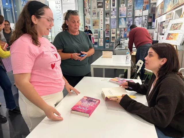 Nerea Pascual derrocha simpatía y cercanía con el público juvenil de Río de Letras en Blanca - 3, Foto 3