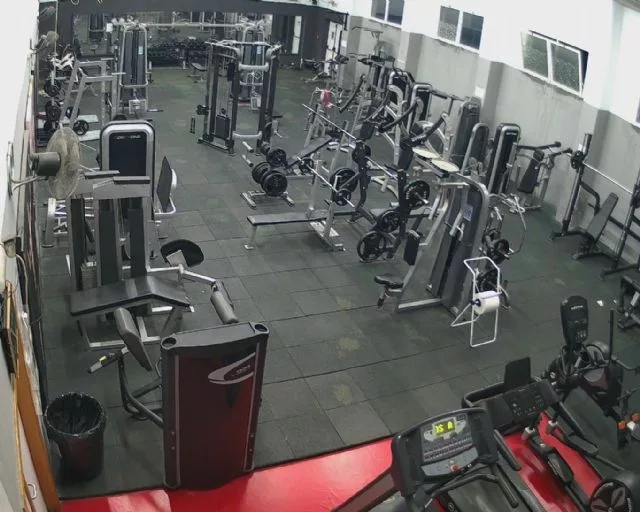 Instalaciones del gimnasio municipal de Blanca