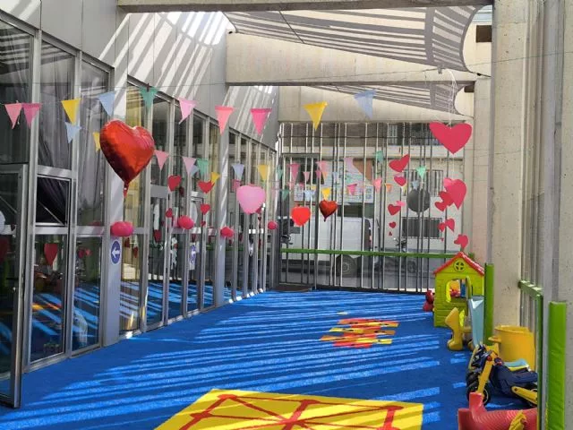 Obras de reforma en la escuela infantil MUCAB de Blanca